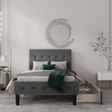 Khenan Upholstered Storage Bed