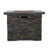 35-inch square fireplace MGO - 40,000 Btu
