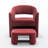 Kyah Upholstered Barrel Chair With Ottoman-1755270617