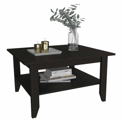 Gevon Solid Wood Solid Wood Coffee Table with Storage