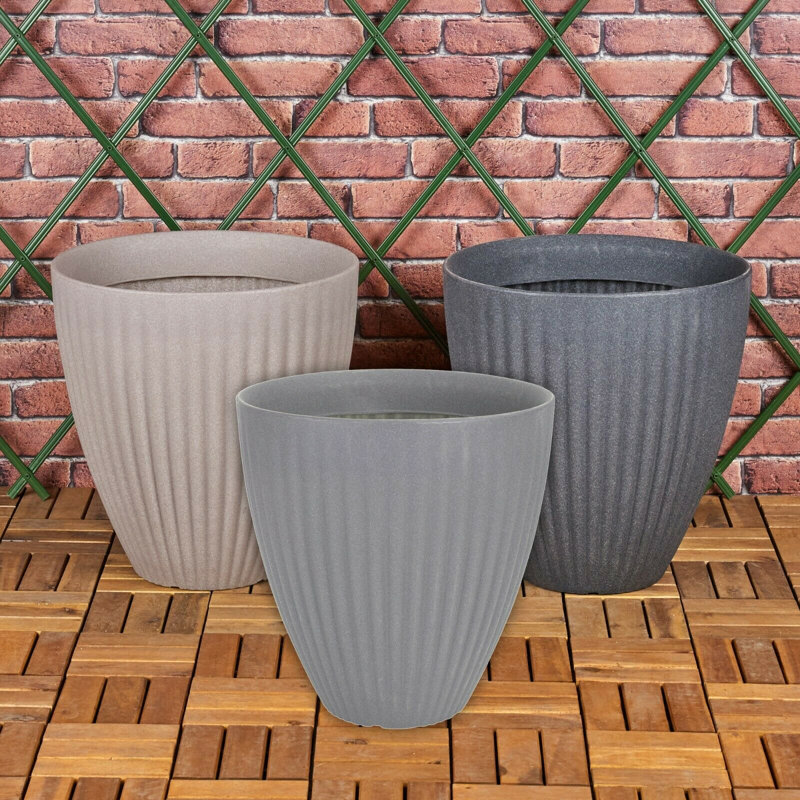 Patel Pot Planter, Black