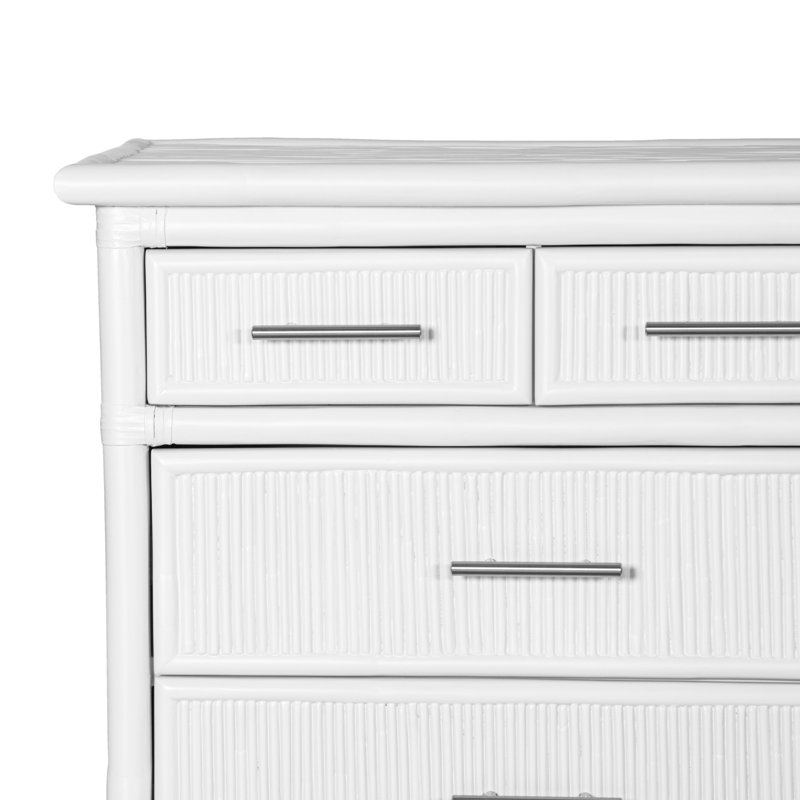 4 - Drawer Nightstand, White