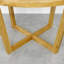 Shanay Oak Round Solid Wood Dining Table-2084188667-2084188670