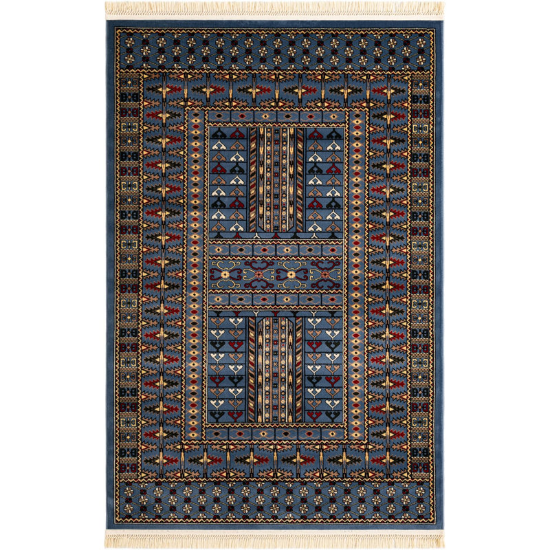  Sajur Tekke Rug, Rectangle 5'3" x 8'