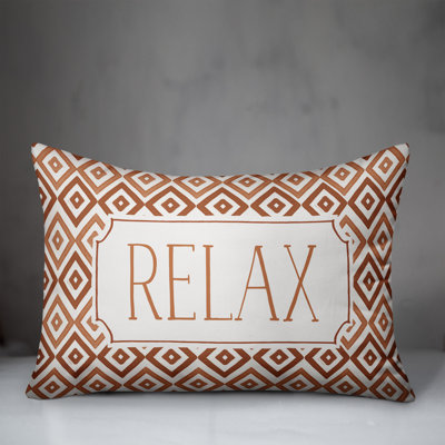 Geometric Outdoor Reversible Throw Pillow