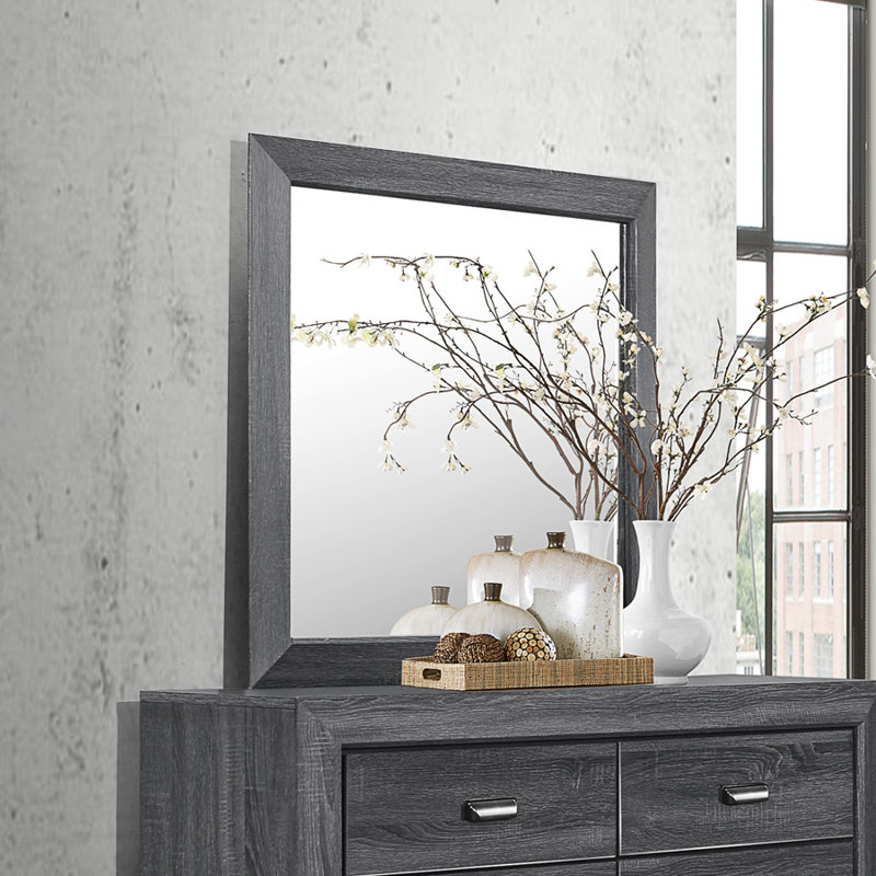 Henry 59'' W 6 - Drawer Dresser, Gray