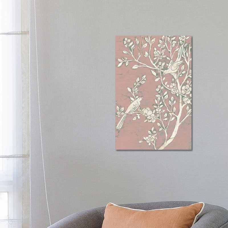 Sweet Chinoiserie I by June Erica Vess - Wrapped Canvas Print, 66.04 cm H x 45.72 cm W x 3.175 cm D