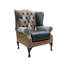 Upholstered Wingback Chair-1775290489