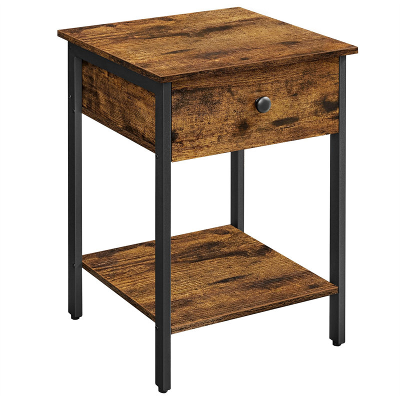 Table de bout Azaya, Brun