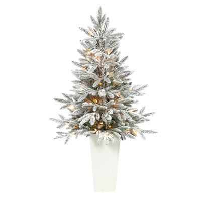 Manchester Easy Set-Up 44' Lighted Christmas Tree