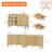 Mid Century Modern Dresser TV Stand For Tvs Up To 100 Inch, Cruved Entertainment Center, Wood TV Console With Storage For Living Room-1524918952