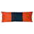 Orange et bleu marine