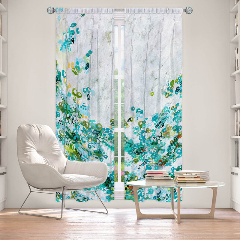 Paire de rideaux obscurcissant en polyester Blandon, L 20 po x L 61 po