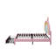 Lit tapissier arc-en-ciel, lit plateforme en velours avec tiroir Princess-1172322157