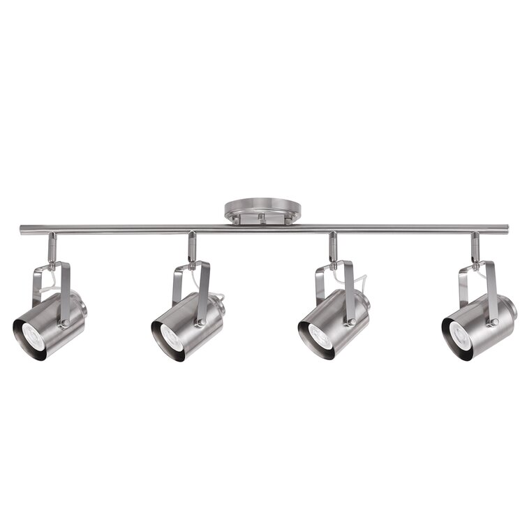 Westmore 30.14'' 4 -Light Fixed Track Track Kit with Dimmable and Adjustable Head