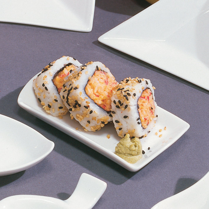 Whittier 5" Tid Bit Rectangular Platter (Set of 6) Ten Strawberry Street