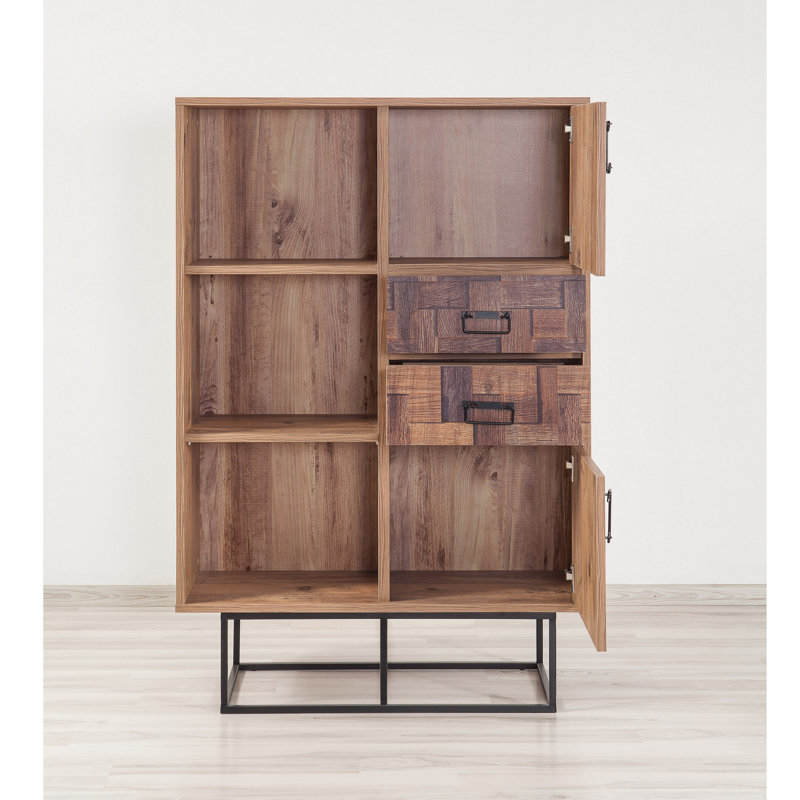 Bibliothèque standard H 53,94 "x l 36,61" Jahn