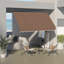 Auvent de terrasse rétractable en polyester Outsunny D-98260513-96548093