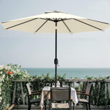 Alexine 270cm Tilt Market Parasol