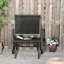 Fauteuil oscillant de balancelle Outsunny