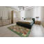 Tapis décoratif multicolore à motif abstrait-257053056