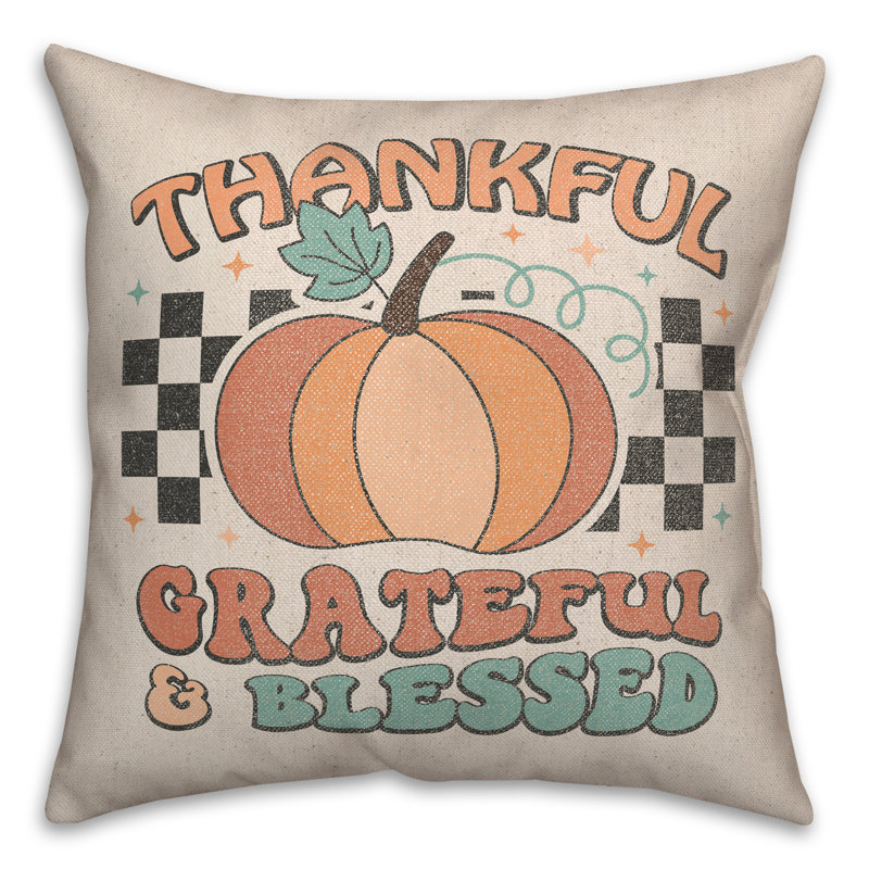 Coussin Thankful Grateful