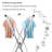 Stainless Steel Foldable Freestanding Drying Rack