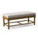 Banc en bois massif Louisa