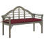 Banc de jardin en bois Poissons-979211344-979211347