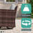 6 Piece Patio Conversation Set, Patio Sofa Set with Ottoman and Rectangular Fire Pit Table-112012868