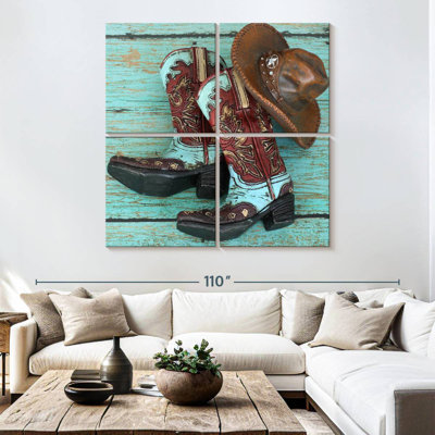 Lelar Cowboy Hat And Boots