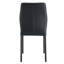 Minori Modern Ergonomic PU Leather Dining Chair with Metal Legs-125177281