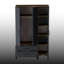 Armoire autoportante avec 2 tiroirs
