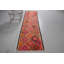 Tapis turc vintage Herki pour l'intérieur - Tapis de cuisine ou de salle à manger rose biologique