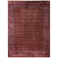 Overdyed Hand-Knotted Wool Modern-Contemporary Purple Area Rug 9' 0" x 12' 2"