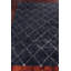 Moroccan Wool Geometric Area Rug in Charcoal-25237247