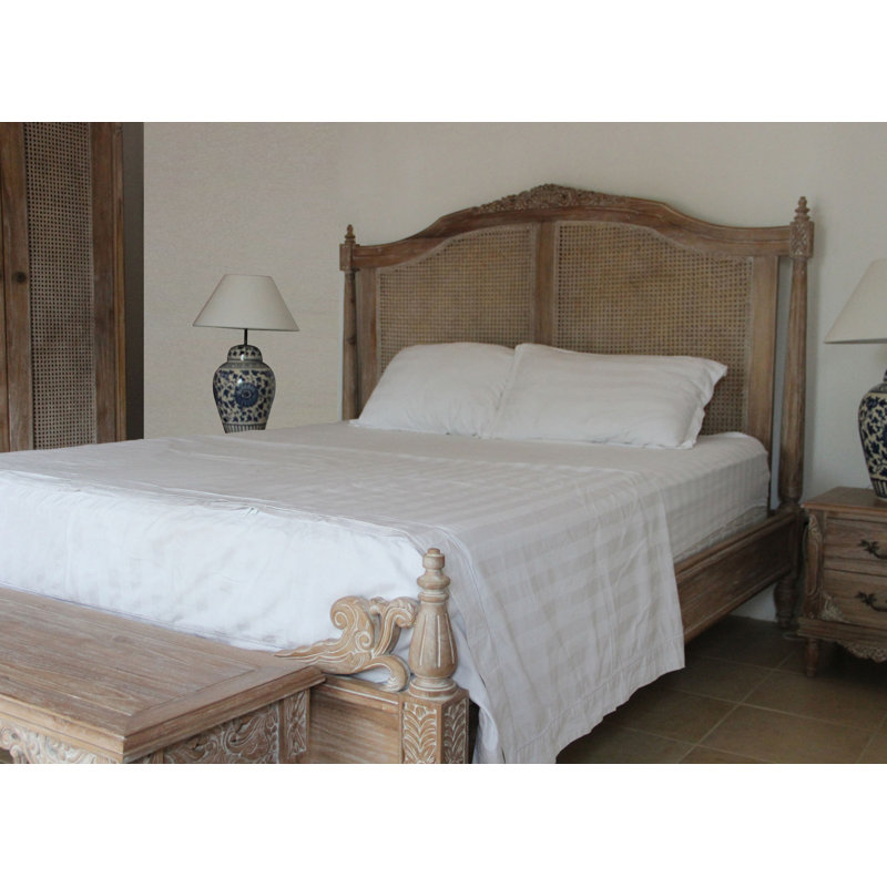 Boularderie Solid Wood Bed, Super King (6')