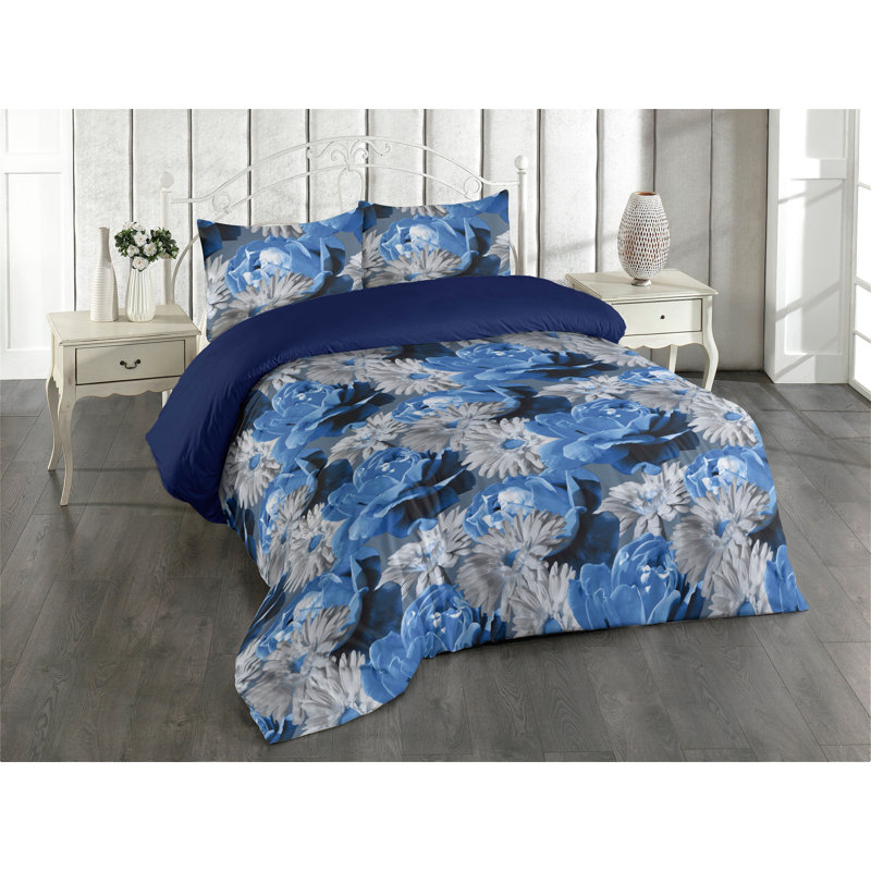 Donshae Duvet Cover, Twin Duvet Cover + 1 Standard Sham
