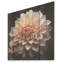 Coral dahlia minimalisme rêve - art mural en bois de dahlia sur bois de pin naturel-1052582219