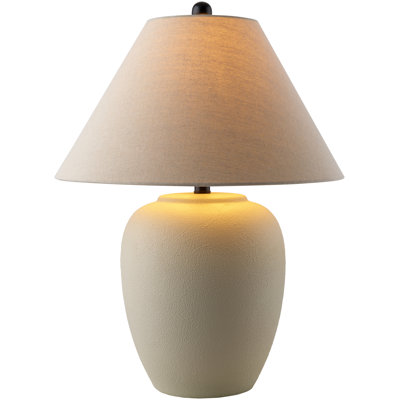 Lampe de table en céramique Eustacia