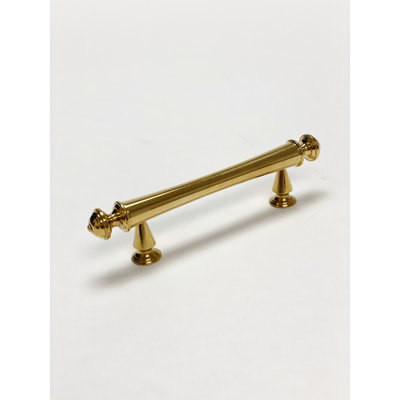 Emmeline 3" Center to Center Solid Brass Drawer Pull