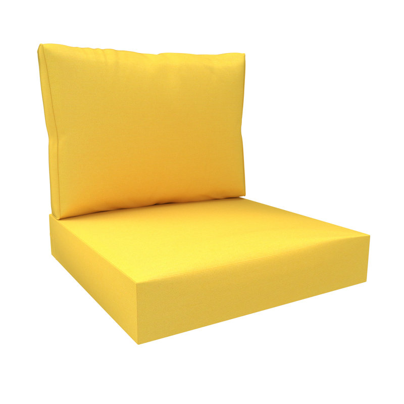 26x26x5 inch Amberson Sunbrella Outdoor Cushion for Arm Chair, Arnot Seat/Back Replacement Cushion for Outdoor Furniture, 1