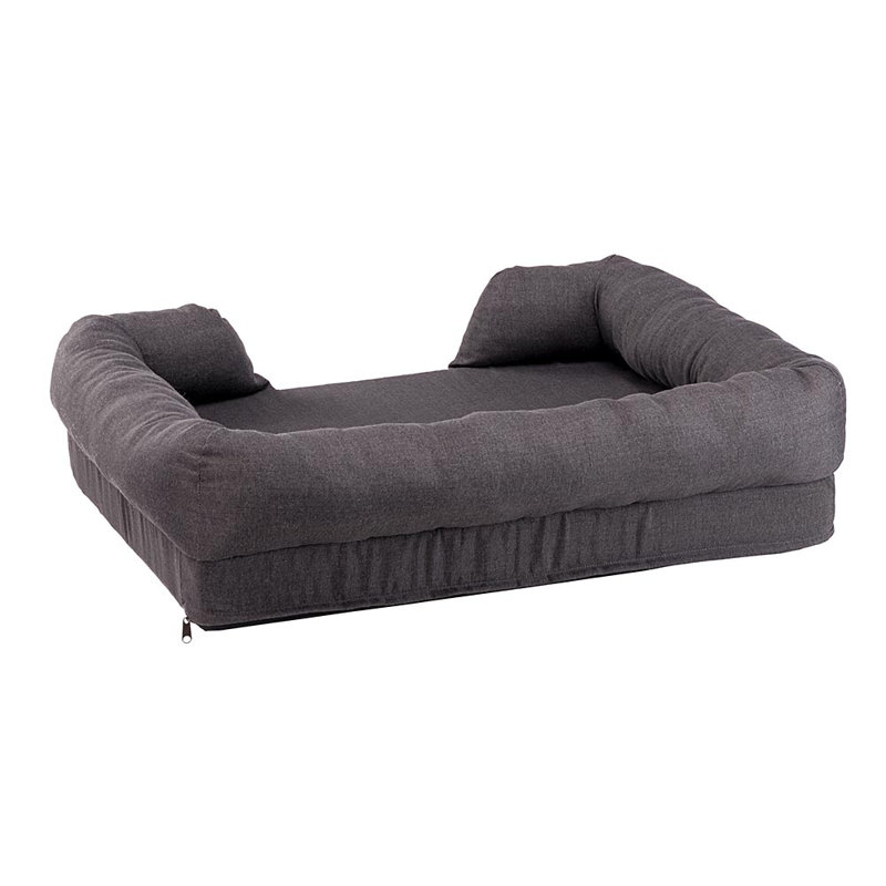 Ferplast Beddings Orthopedic Cotton Pet Bed, 22.5cm H x 73cm W x 73cm D