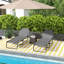Olka 190cm Long Reclining Chaise Lounge Set-1994348665