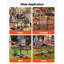 Rectangle Iron Outdoor Camping Table - 117 cm W 45 cm D-465904976-465904977