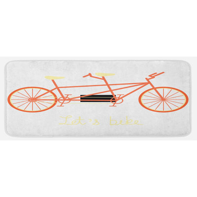 Tapis de cuisine pour vélo