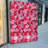 Artificial Roses Silk Flower Wall Panel Arrangement