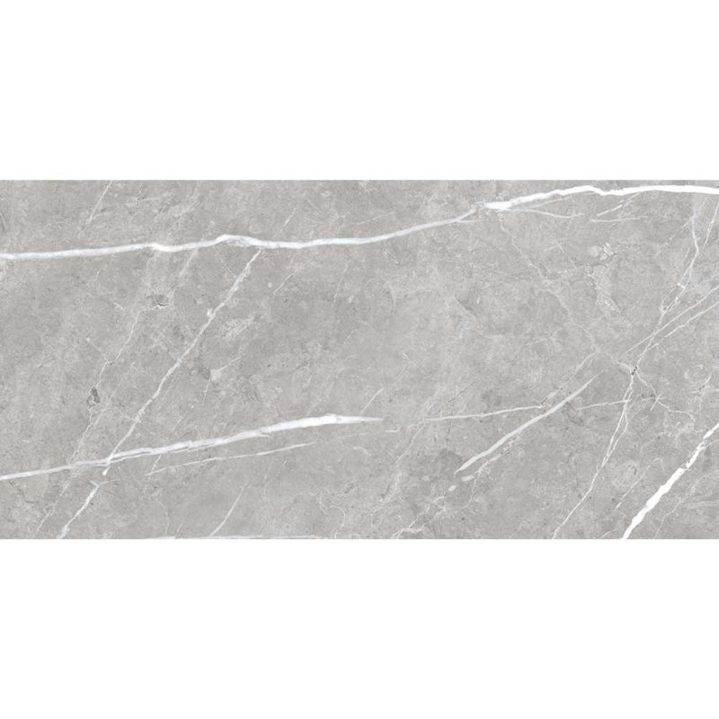 Carreau de porcelaine brillant pour plancher et mur 12 po x 24 po Opera, Perle