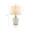 Lampe de table en verre Harmony, ensemble de 2