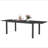 97.2"L Extendable Aluminum Outdoor Dining Table